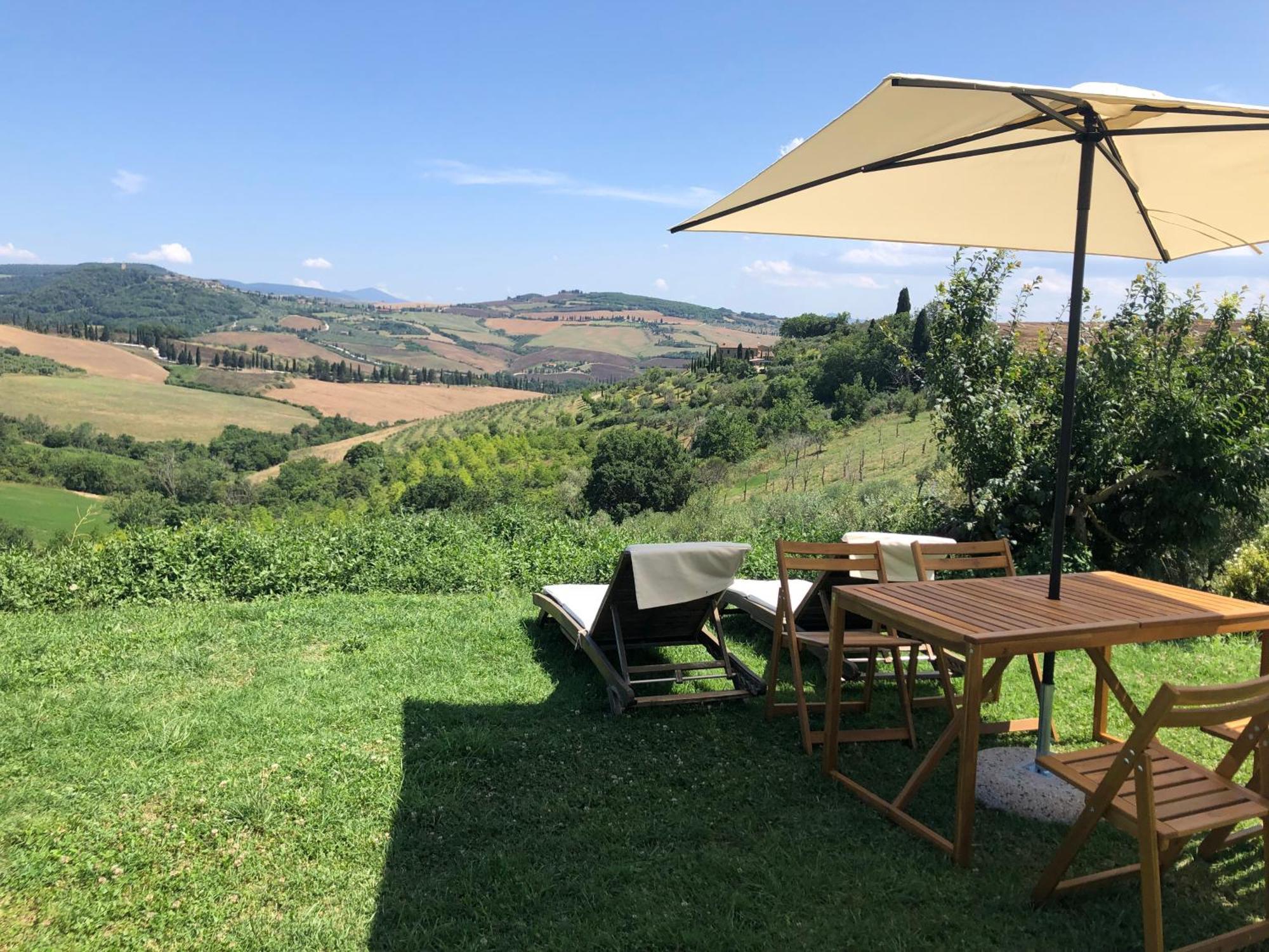 Poggio Ai Gelsi Villa Pienza Exterior photo