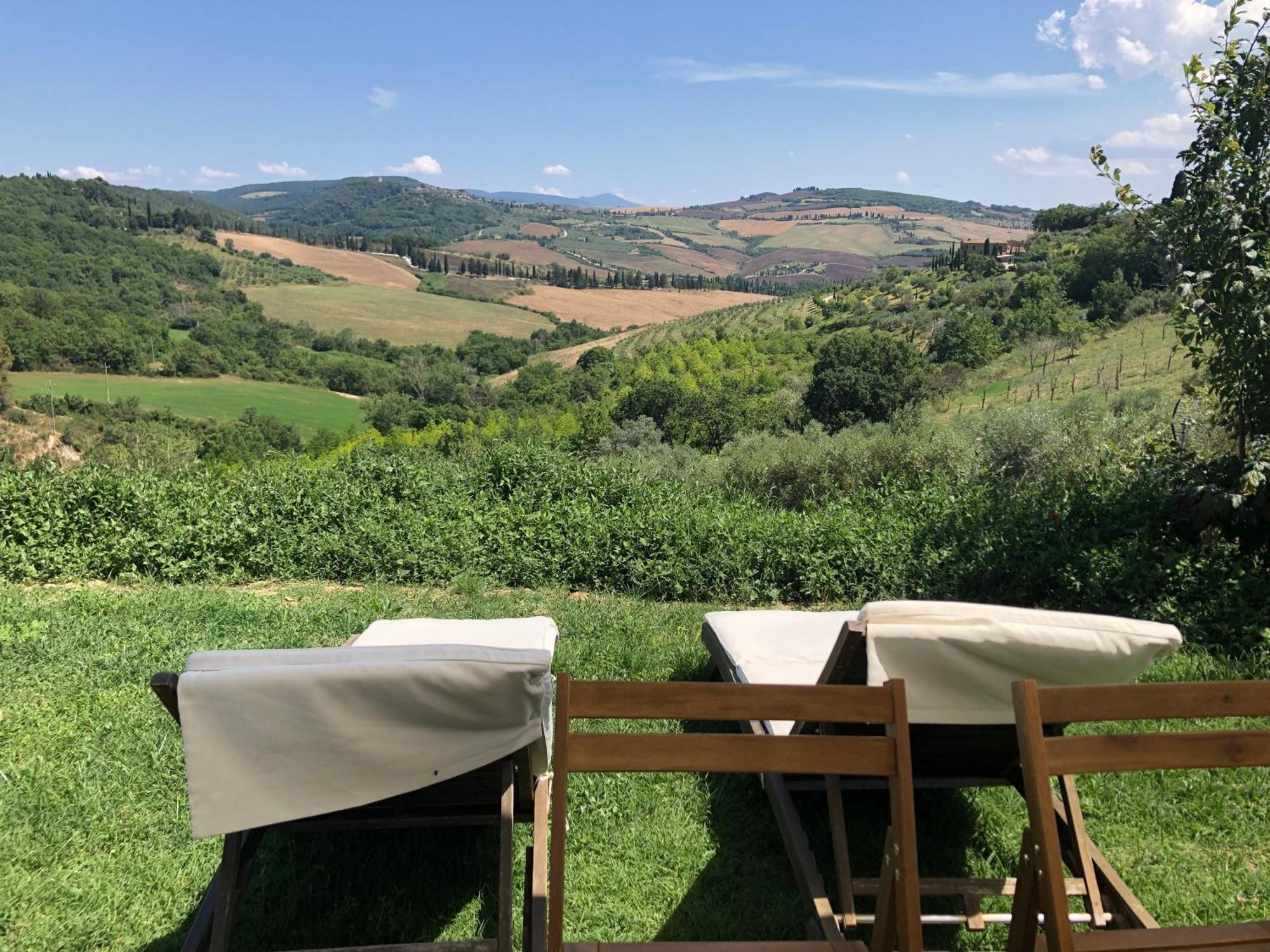 Poggio Ai Gelsi Villa Pienza Exterior photo