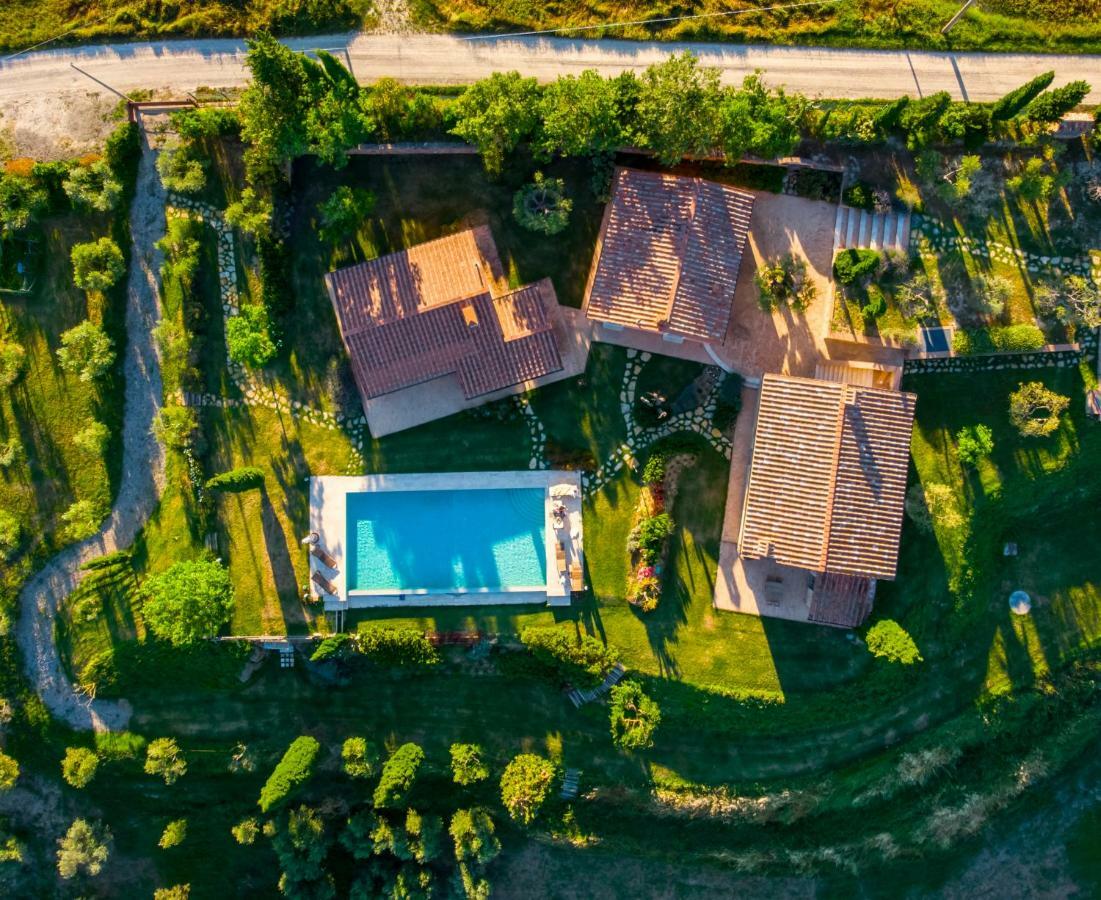 Poggio Ai Gelsi Villa Pienza Exterior photo